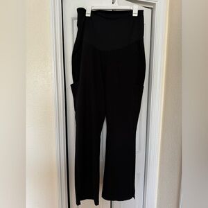 Mandala Black MATERNITY Scrub Pants
